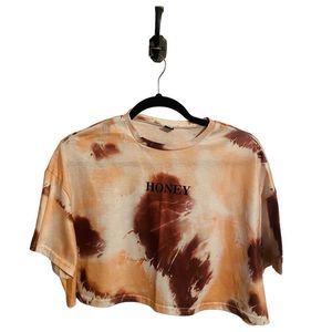 5 for $30 SHEIN NWT Honey Crop Top T-Shirt Multicolor Women's Size Small New